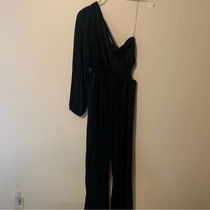 Black Long Sleeve Jumpsuit
